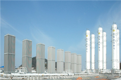 舟山蓝焰北岛新港工业基地液化天然气站安装工程