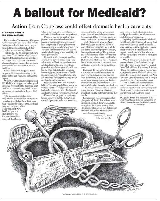 Time Union " A Bailout for Medicaid?" 