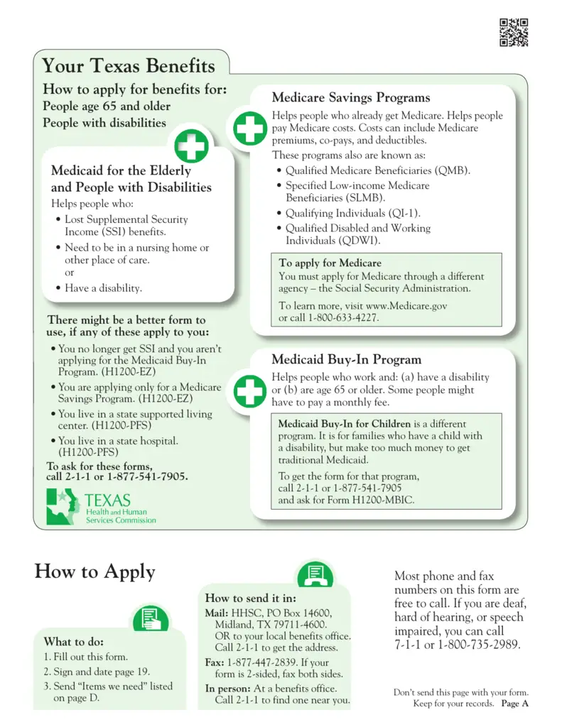 Your Texas Benefits How to Apply