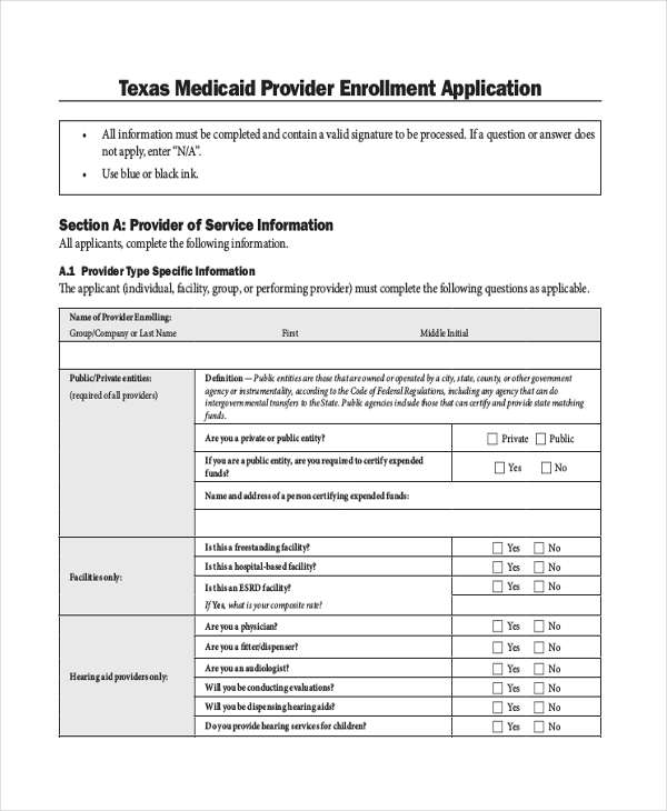 FREE 9+ Sample Medicare Application Forms in PDF