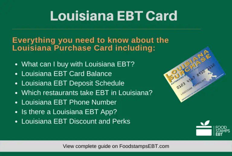 Louisiana EBT Card Questions and Answers