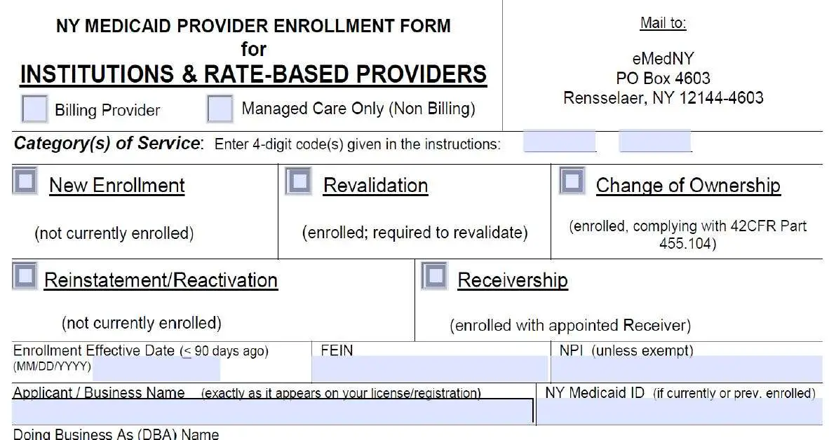 Medicaid provider number lookup