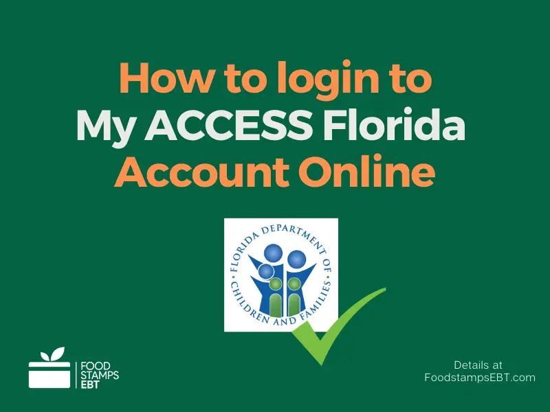 My Access Florida Account Login