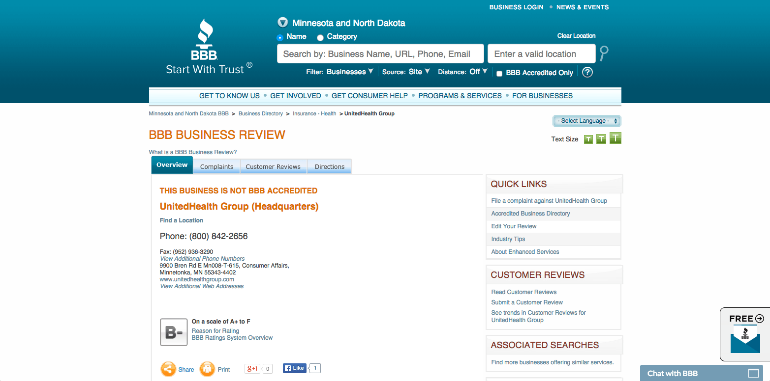 United Healthcare Reviews &  Ratings