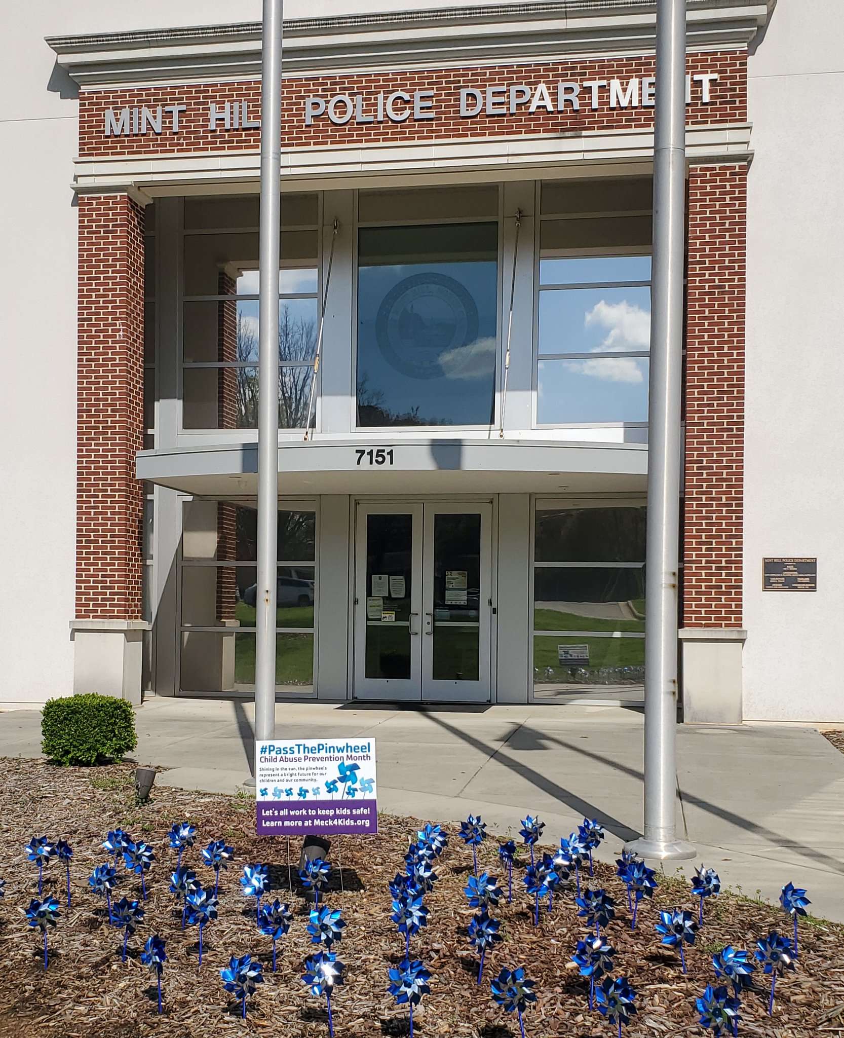 Mint Hill Police on Twitter: " Pinwheels for Child Abuse ...