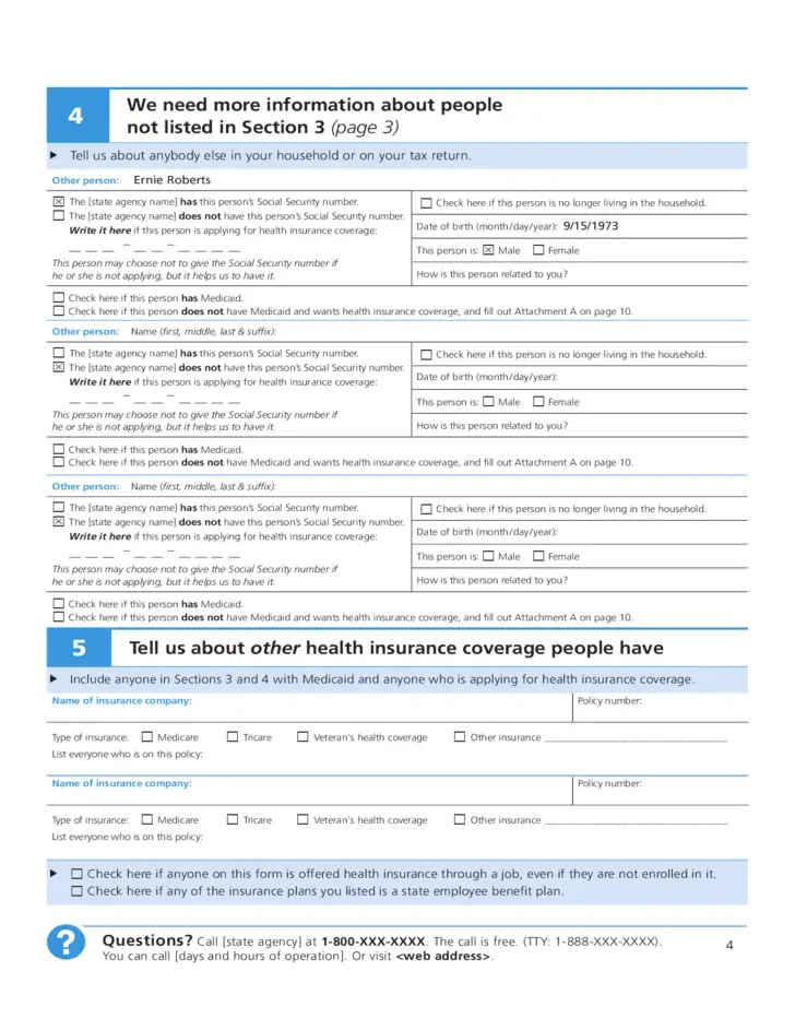 Model Medicaid Renewal Form Free Download