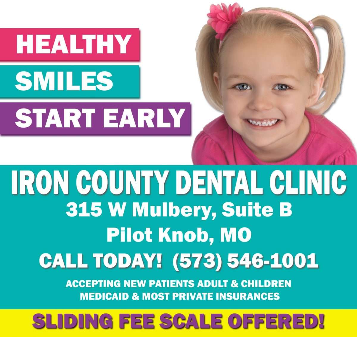 Iron County Dental Clinic Accepts Adult and Children Medicaid ...
