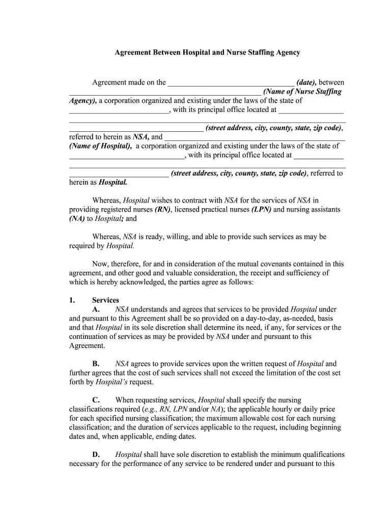 Medicaid Hospital Services Agreement Aetna Better Health