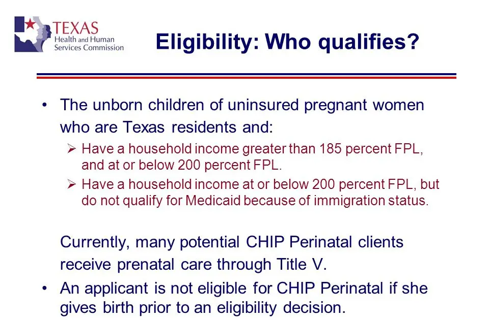 Income Guidelines For Medicaid For Pregnancy Texas