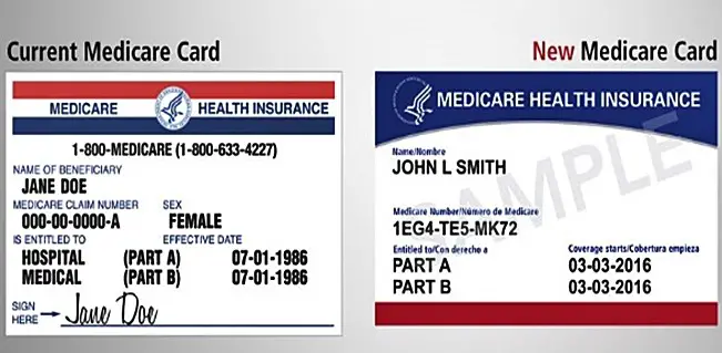 Medicare Cards with New Design Being Mailed this Month