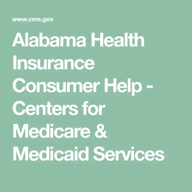 Alabama Health Insurance Consumer Help