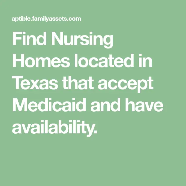 Home Health Care Near Me That Accepts Medicaid
