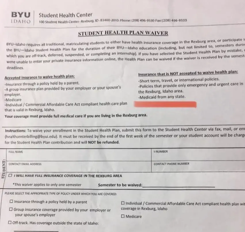 Idaho Absurdity: BYU demands students on Medicaid also enroll in ...