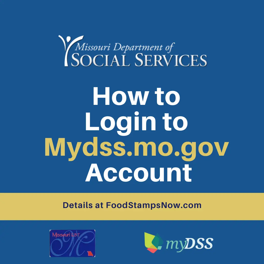 Mydss.mo.gov Login Help
