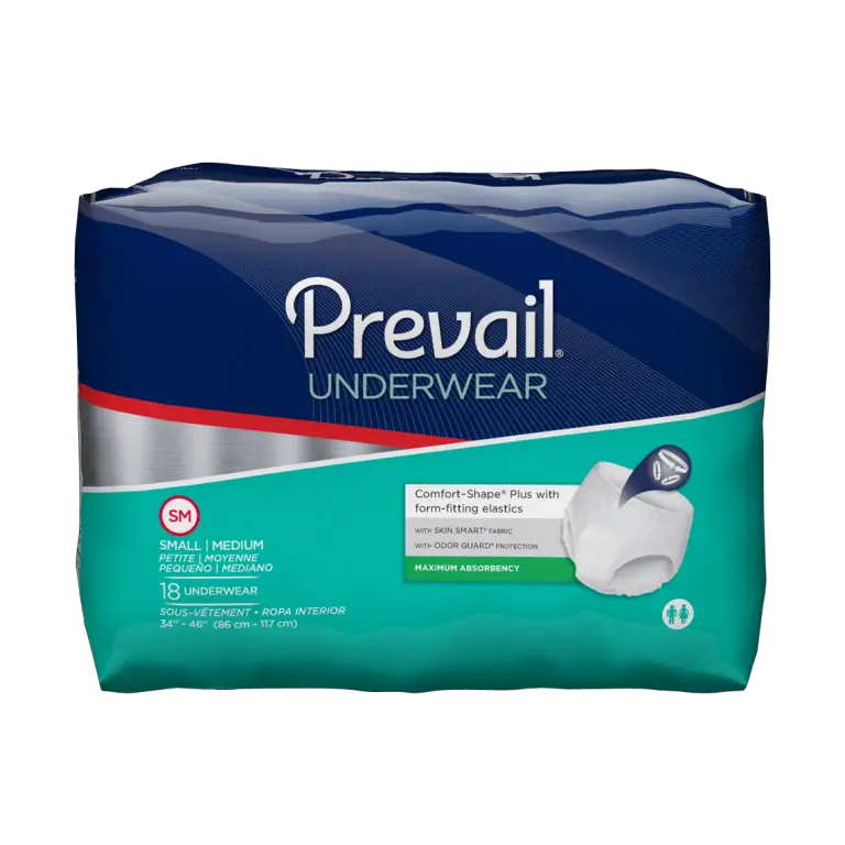 Prevail® Maximum Absorbency Underwear  National Medical Supply